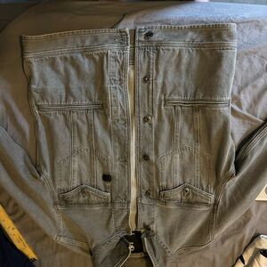 G-Star Gray Lightweight Utility Jacket
